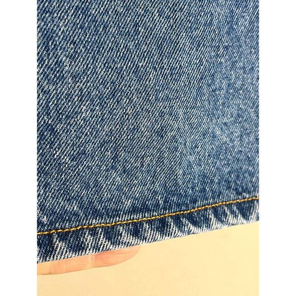 Vintage Disney Denim Shorts S Blue Minnie Mouse 80s Mom Jorts Retro Classic Chic - Picture 7 of 14